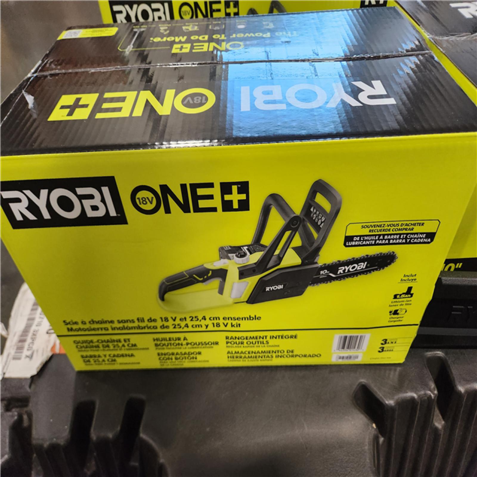 California BRAND NEW 4 Ryobi 10 18V Cordless Chainsaw Kit