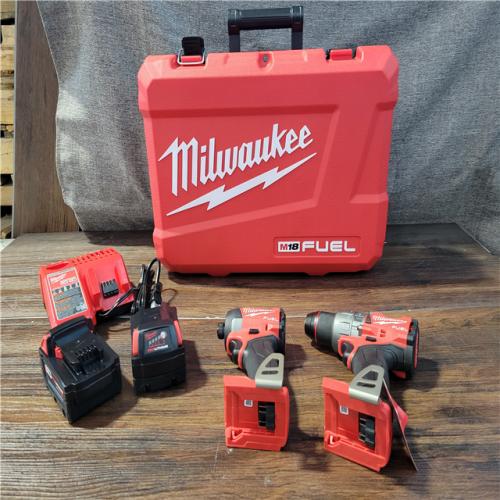 CALIFORNIA NEW MILWAUKEE M18 FUEL 2-TOOL COMBO KIT (2 BATTERIES AND CHARGER INCLUDED)