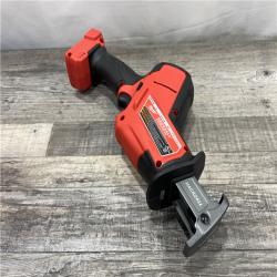 AS-IS MILWAUKEE M18 FUEL 18V Lithium-Ion Brushless Cordless HACKZALL Reciprocating Saw (Tool-Only)