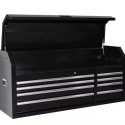 DALLAS LOCATION -Husky Modular Tool Storage 52 in. W x 16 in. D Standard Duty Black Top Tool Chest