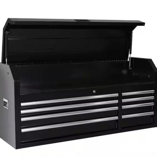 DALLAS LOCATION -Husky Modular Tool Storage 52 in. W x 16 in. D Standard Duty Black Top Tool Chest