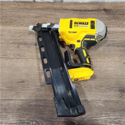 AS-IS DEWALT Plastic Collated Framing Nailer And Charger