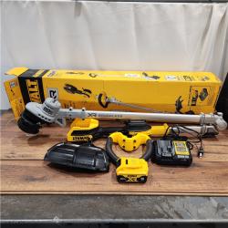 AS-IS DeWalt 20V MAX 14 in. Brushless Cordless Foldable String Trimmer Kit