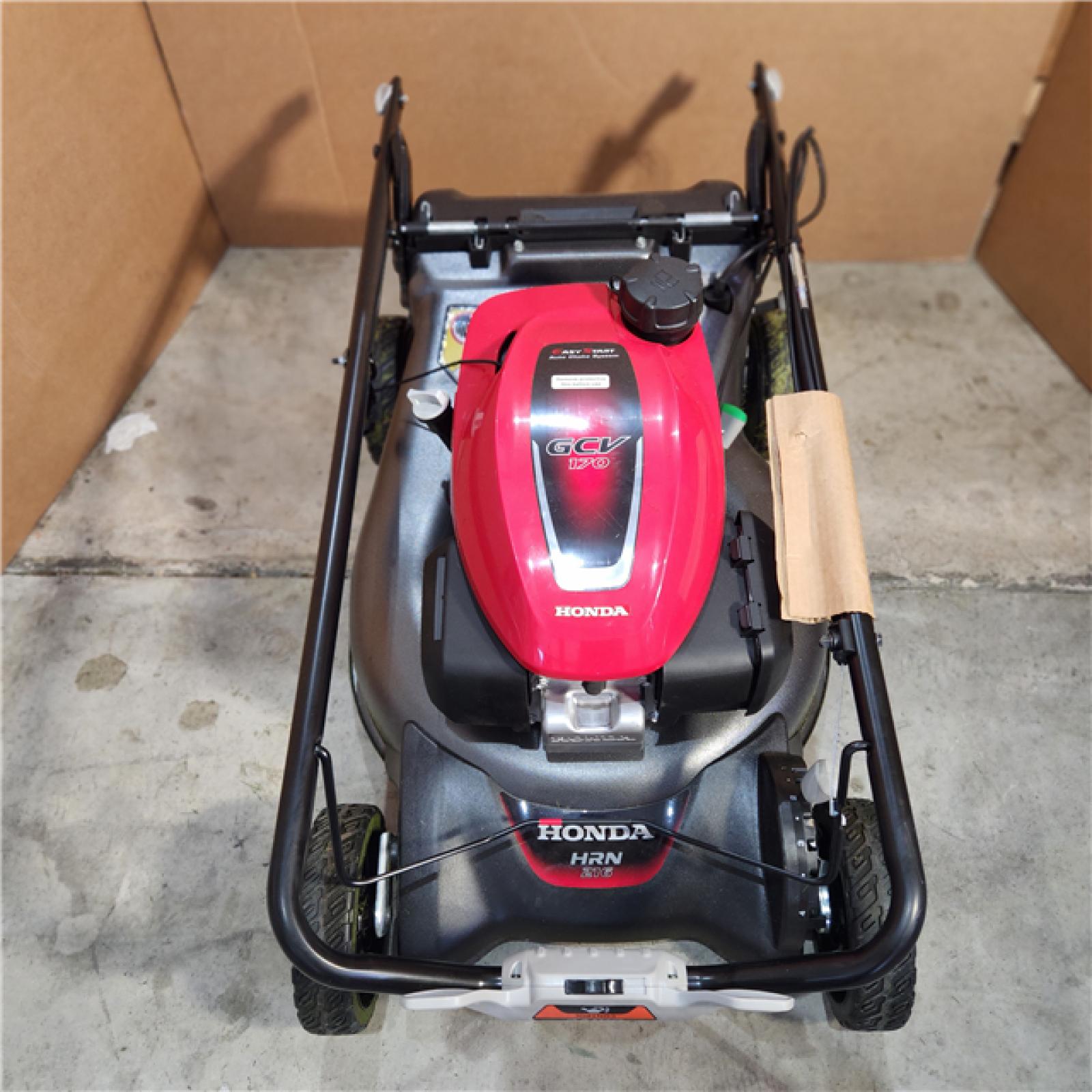 Houston location- AS-IS Honda 21 in. 3-in-1 Variable Speed Gas Walk Behind Self-Propelled Lawn Mower with Auto Choke