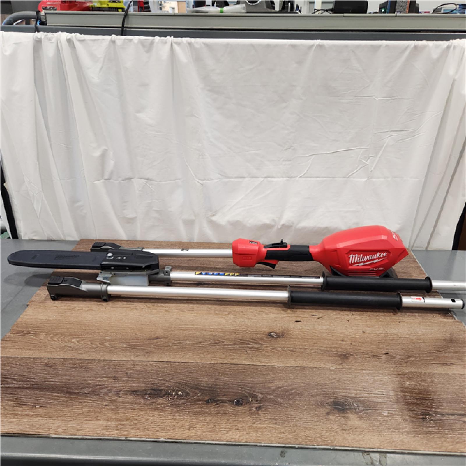 AS-IS M18 FUEL 10 in. 18V Lithium-Ion Brushless Cordless Pole Saw with Attachment Capability (Tool-Only)