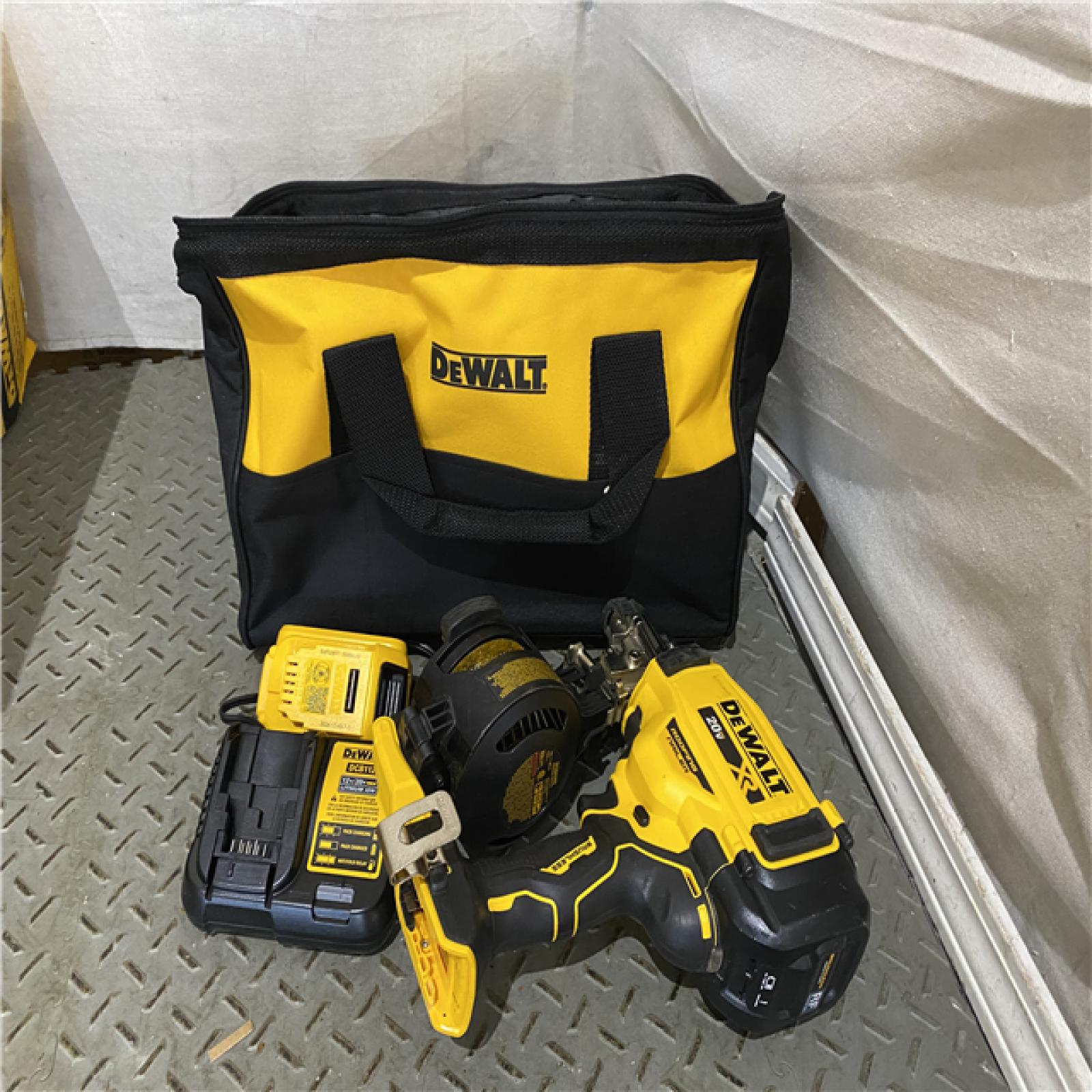 Houston location AS-IS Stanley  Black & Decker 2007898 Roofing Nailer Cordless