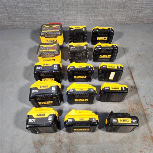 HOUSTON LOCATION - AS-IS DEWALT BATTERY PACK QTY - 15