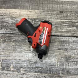 AS-IS Milwaukee M12 FUEL 12 V 1/4 in. Cordless Brushless Impact Driver (Tool KIT battery & charge)