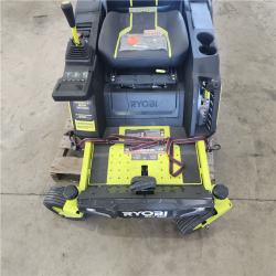 Houston Location - AS-IS Ryobi 80V Brushless Electric Zero Turn Riding Mower