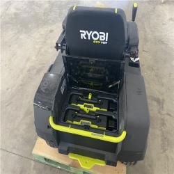 Houston Location - AS-IS Ryobi 80V Brushless Electric Zero Turn Riding Mower