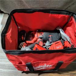 CALIFORNIA NEW MILWAUKEE M18 FUEL 5-TOOL COMBO KIT(BATTERIES,CHARGER,AND BAG INCLUDED)