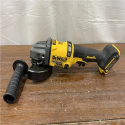 AS-ISFLEXVOLT 60V MAX Cordless Brushless 4.5 in. to 6 in. Small Angle Grinder with Kickback Brake (Tool Only)