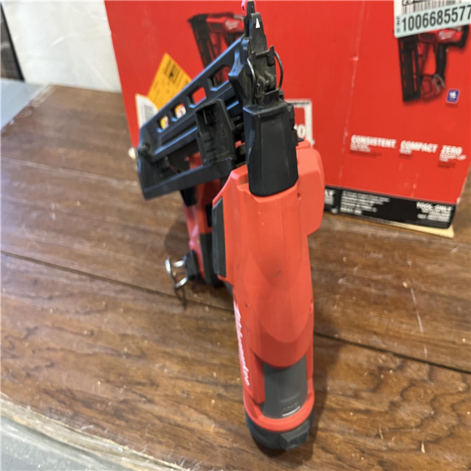 AS-IS Milwaukee 2841-20 18V Cordless Gen II 16 Gauge Angled Finish Nailer (Tool Only)