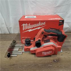 AS-IS Milwaukee M18 18-Volt Lithium-Ion Cordless 3-1/4 in. Planer (Tool-Only)