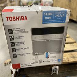 LIKE NEW! - Toshiba 14,500 BTU 23.6 Inch 115-Volt Touch Control Window Air Conditioner with Remote