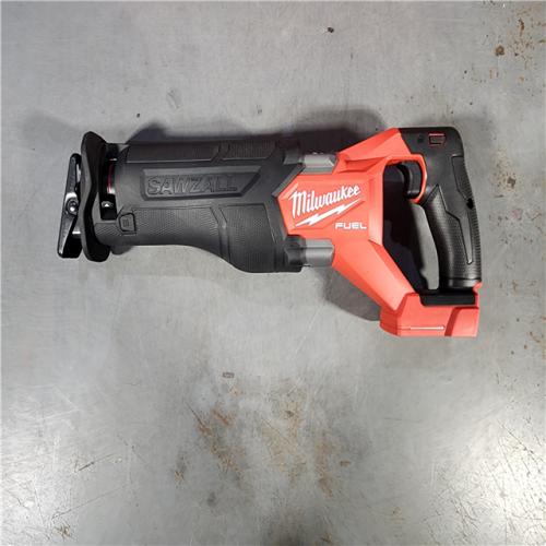 HOUSTON LOCATION - AS-IS Milwaukee M18 18V Fuel Sawzall 1-1/4  Reciprocating Saw Cordless Lithium-Ion Brushless 2821-20 (TOOL ONLY)