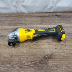 AS-IS 20V XR Cordless 4-1/2. in. to 5 in. Variable Speed Angle Grinder (Tool Only)