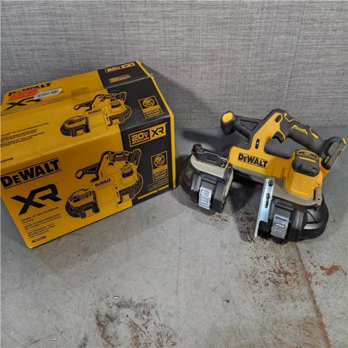 HOUSTON LOCATION - AS-IS DEWALT 20-Volt MAX 3-3/8 in. Cordless Brushless Bandsaw (Tool-Only)