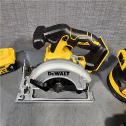 HOUSTON LOCATION - AS-IS Dewalt 20-Volt MAX ToughSystem Lithium-Ion 6-Tool Cordless Combo Kit