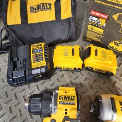 HOUSTON LOCATION - AS-IS (APPEARS LIKE NEW) ATOMIC 20-Volt MAX Lithium-Ion Cordless Combo Kit (2-Tool) with (2) 2.0Ah Batteries, Charger and Bag