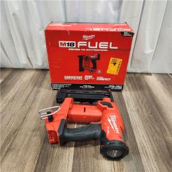 AS IS M18 FUEL 18-Volt Lithium-Ion Brushless Cordless 18-Gauge 1/4 in. Narrow Crown Stapler (Tool-Only)