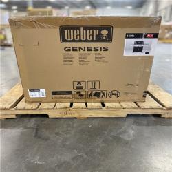 DALLAS LOCATION - Weber Genesis E-325s 3-Burner Liquid Propane Gas Grill in Black with Built-In Thermometer