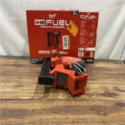 AS IS M18 FUEL 18-Volt Lithium-Ion Brushless Cordless 18-Gauge 1/4 in. Narrow Crown Stapler (Tool-Only)