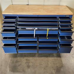 CALIFORNIA AS IS husky 84in 22 drawer mobile workbench