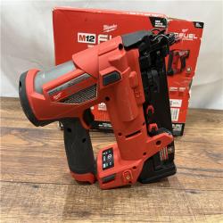 AS IS M12 FUEL 12-Volt Lithium-Ion Brushless Cordless 18-Guage Compact Brad Nailer (Tool Only)