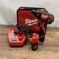 AS IS Milwaukee 2401-22 - M12 12V Cordless Screwdriver Kit