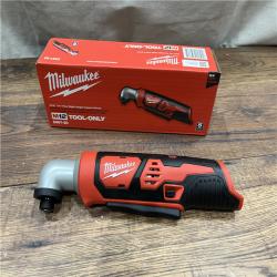 AS-IS Milwaukee M12 12-Volt Lithium-Ion Cordless 1/4 in. Right Angle Hex Impact Driver (Tool-Only)