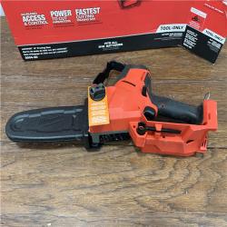 AS-ISMilwaukee Tool 2826-20T M18 FUEL 14  Top Handle 18-Volt Lithium-Ion Brushless Electric Cordless Chainsaw (Tool-Only)