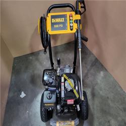 CALIFORNIA AS-IS DEWALT HIGH PERFORMANCE EASY START HONDA GX 200 3600 PSI GAS  PRESSURE WASHER