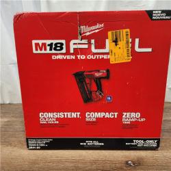 AS-IS Milwaukee M18 FUEL  Brushless Cordless Gen II 16-Gauge Angled Finish Nailer (Tool-Only)