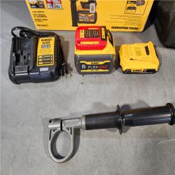 HOUSTON LOCATION - AS-IS DEWALT 20V MAX Cordless Brushless Hammer Drill/Driver 2 Tool Combo Kit with FLEXVOLT ADVANTAGE