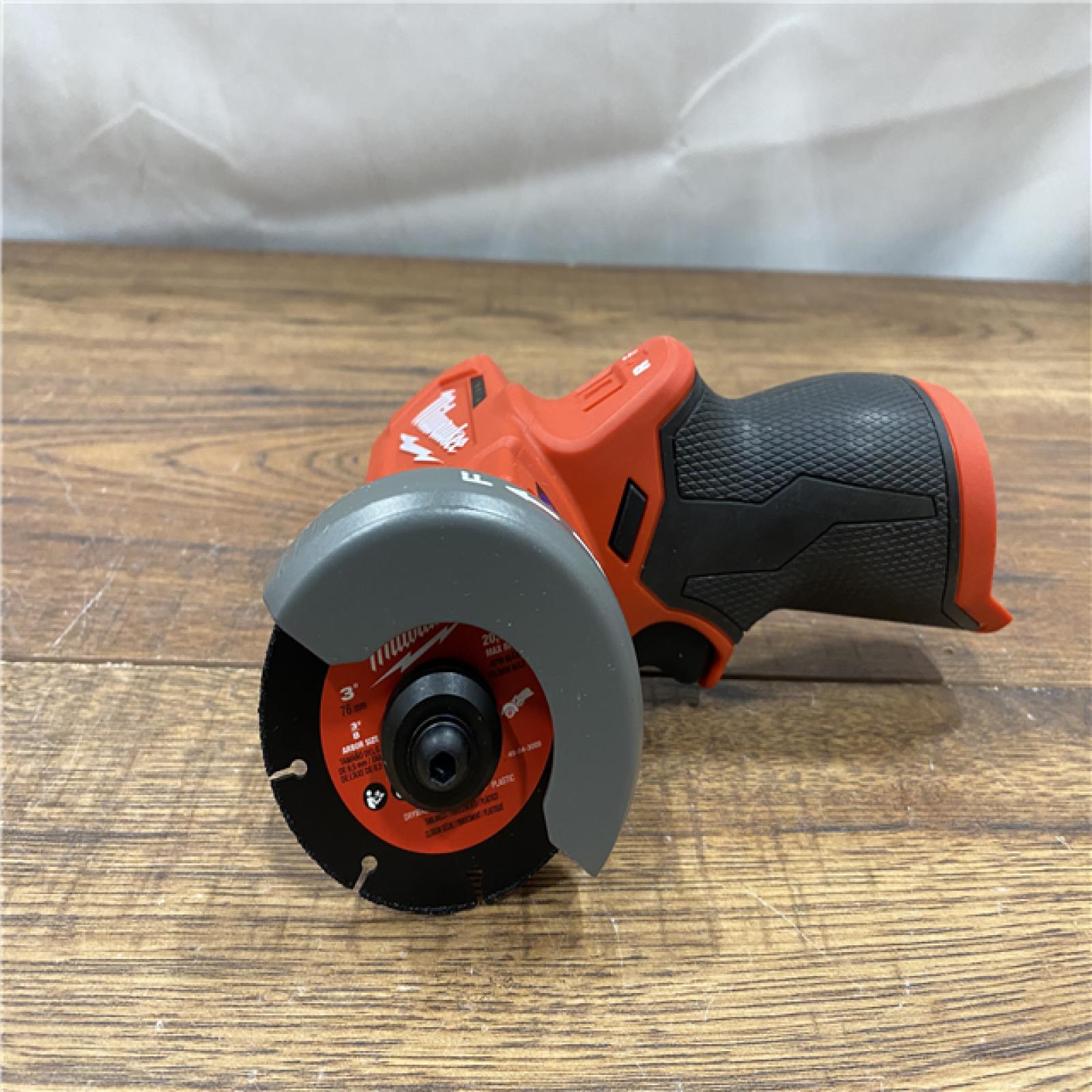 AS IS M12 FUEL 12V Lithium-Ion Brushless Cordless 3 in. Cut Off Saw (Tool-Only)