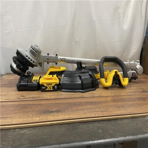 AS-IS DeWalt 20V MAX 14 in. Brushless Cordless Foldable String Trimmer Kit