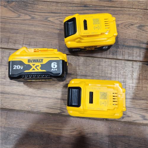 AS-IS BATTERY DEWALT 20V 6AH (3 UNIT)