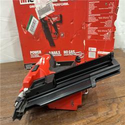 AS-ISMilwaukee 2744-20 M18 FUEL 3-1/2 in. 18-Volt 21-Degree Lithium-Ion Brushless Cordless Framing Nailer (Tool-Only) (Refurbished)