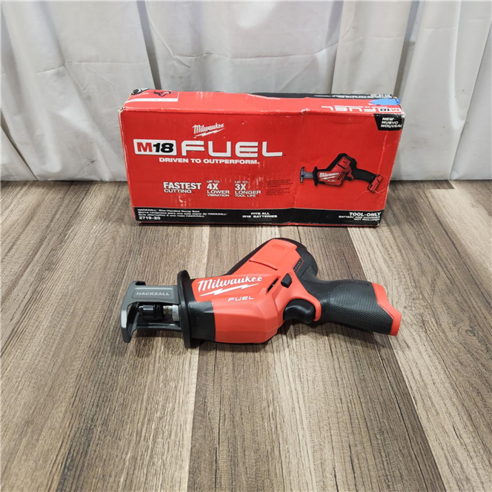 AS IS M18 FUEL 18V Lithium-Ion Brushless Cordless HACKZALL Reciprocating Saw (Tool-Only)