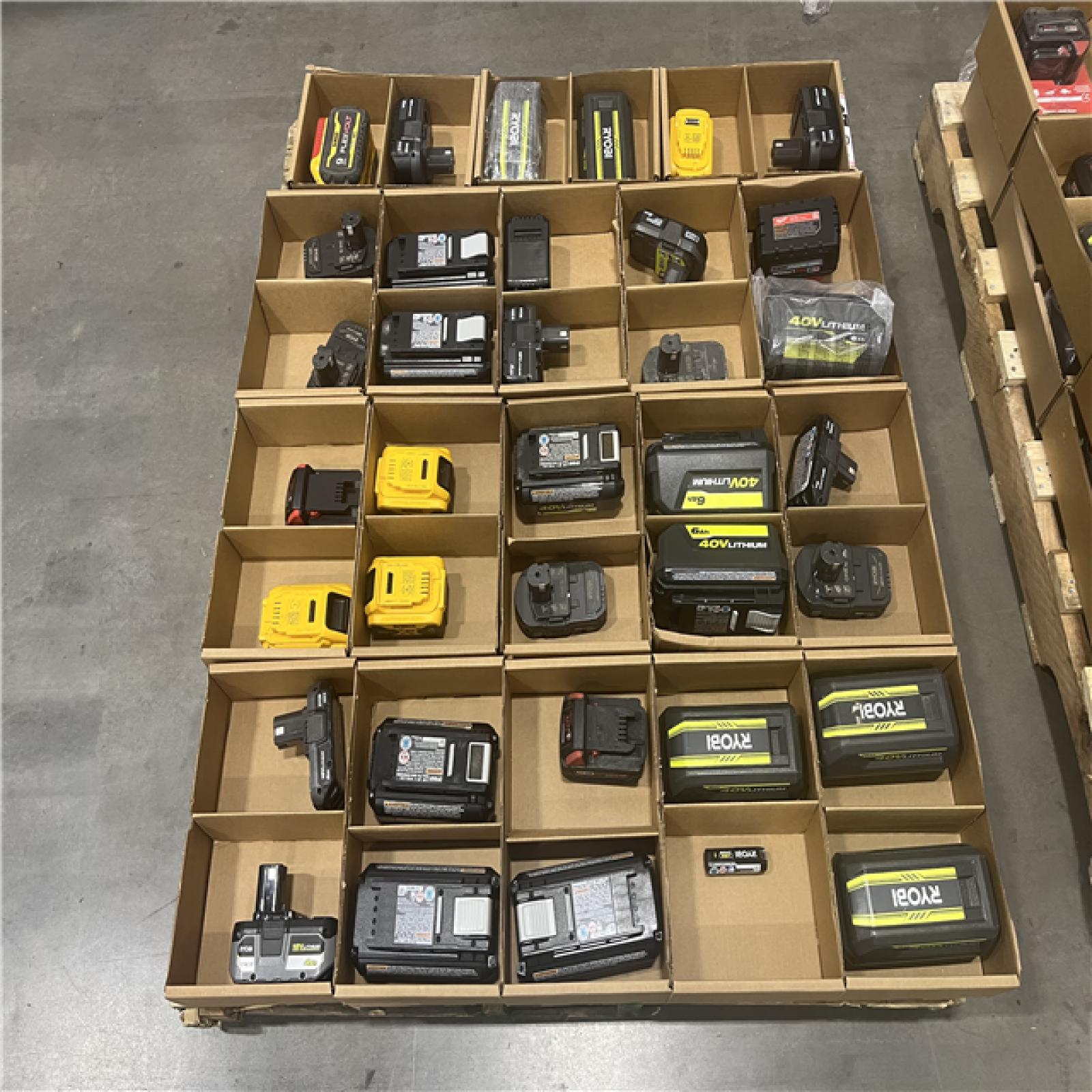 DALLAS LOCATION - AS-IS BATTERY PALLET