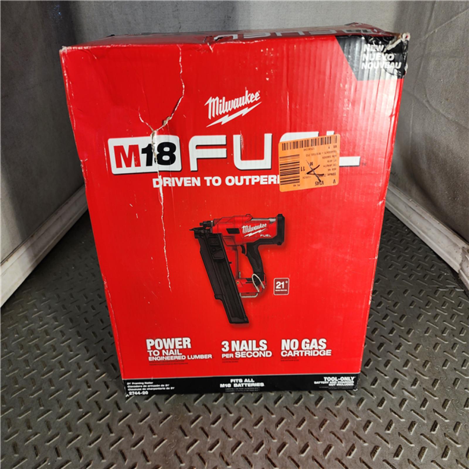 HOUSTON LOCATION - AS-IS Milwaukee 2744-20 M18 FUEL 21-Degree Cordless Framing Nailer (Tool Only)