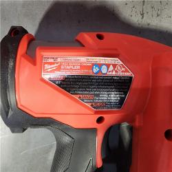 HOUSTON LOCATION - AS-IS M18 FUEL 18-Volt Lithium-Ion Brushless Cordless 18-Gauge 1/4 in. Narrow Crown Stapler (Tool-Only)