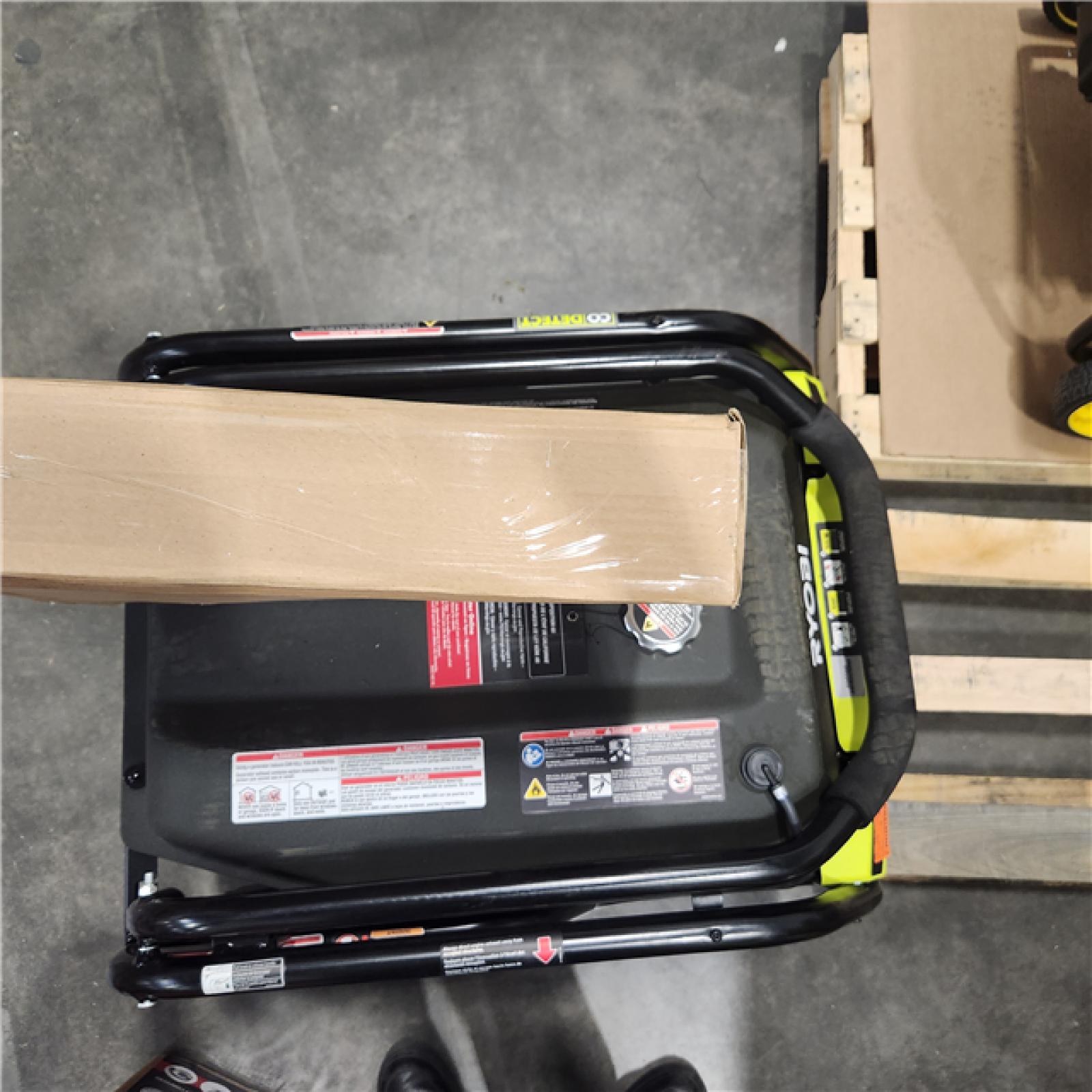 Dallas Location - As-Is RYOBI 6500-Watt Gasoline Powered Portable Generator