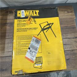 AS-IS DEWALT Compact Table Saw Stand