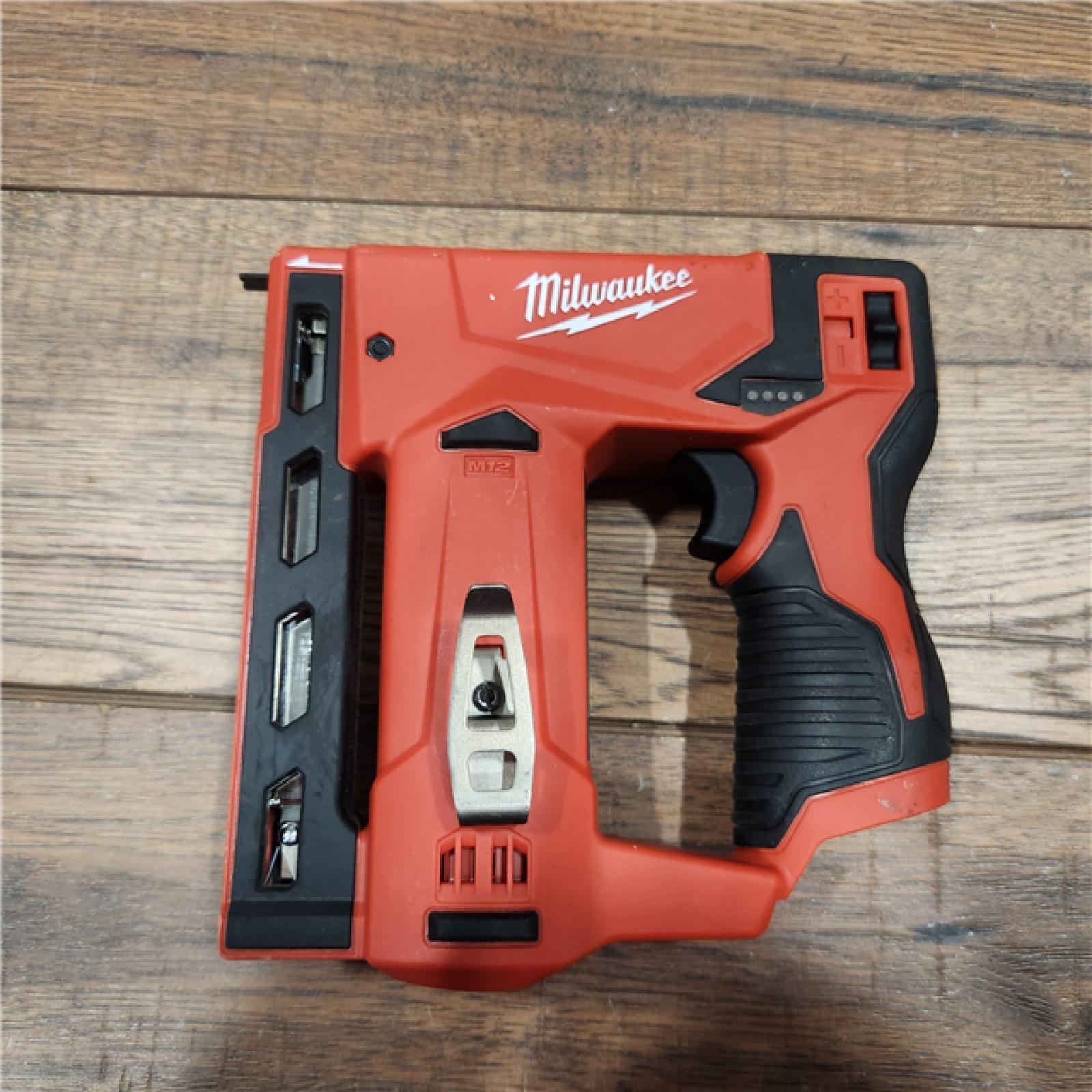 AS-IS Milwaukee Tool M12 3/8  Crown Stapler (Tool Only)