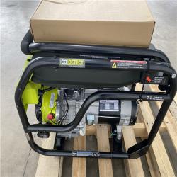 Houston Location - AS-IS Ryobi 6,500 Running Watt 8,125 Starting Watt Gasoline Powered Generator