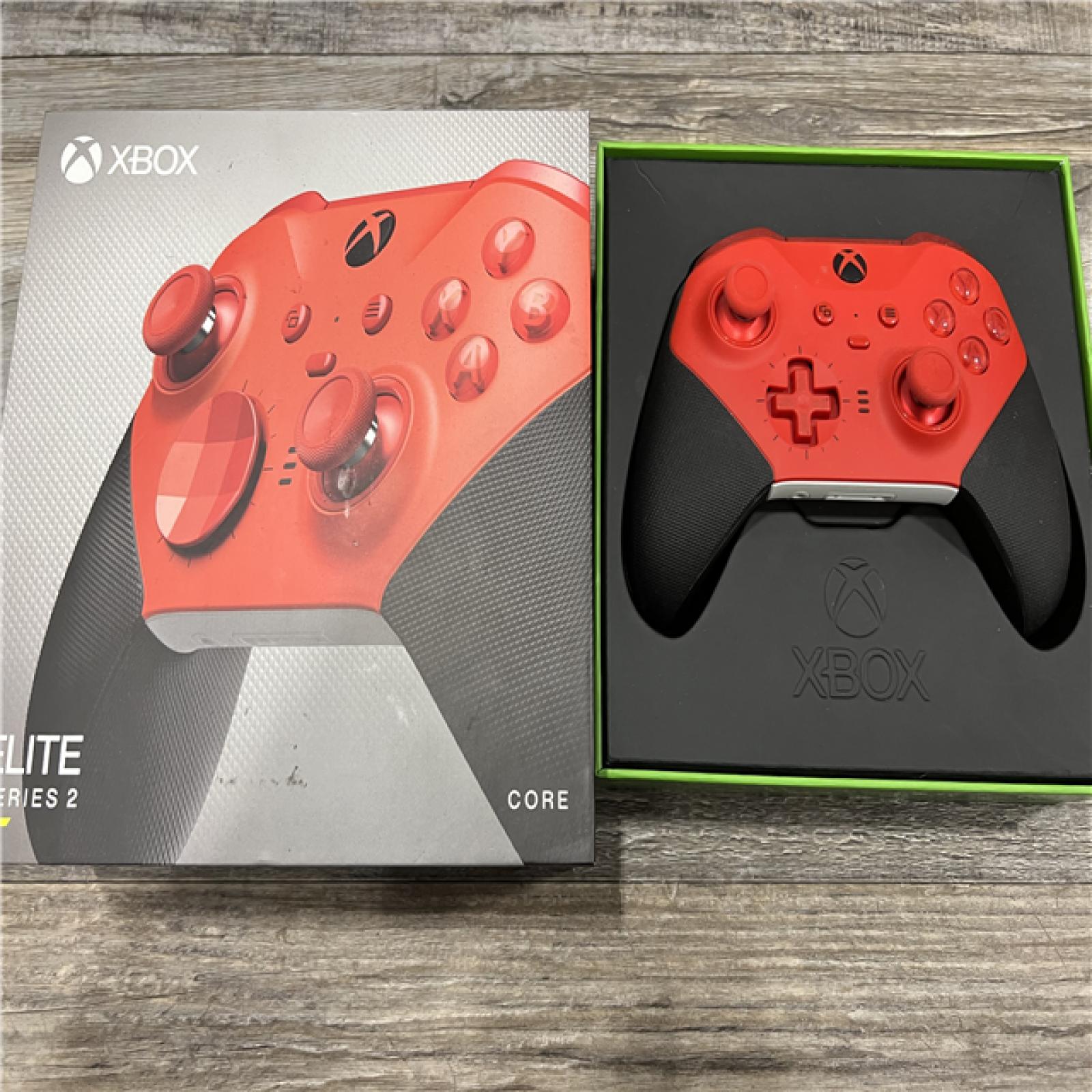 AS-IS Microsoft Xbox Elite Series 2 Core Wireless Controller - Red/Black