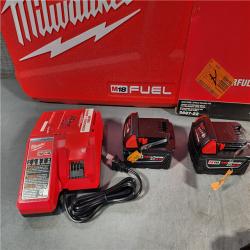 HOUSTON LOCATION - AS-IS (APPEARS LIKE NEW) Milwaukee M18 FUEL 18V Lithium-Ion Brushless Cordless Hammer Drill and Impact Driver Combo Kit (2-Tool) with 2 Batteries