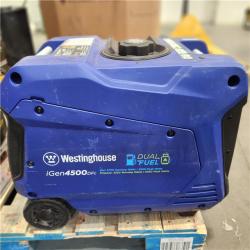 Dallas Location - As-Is Westinghouse iGen4500 Inverter Generator